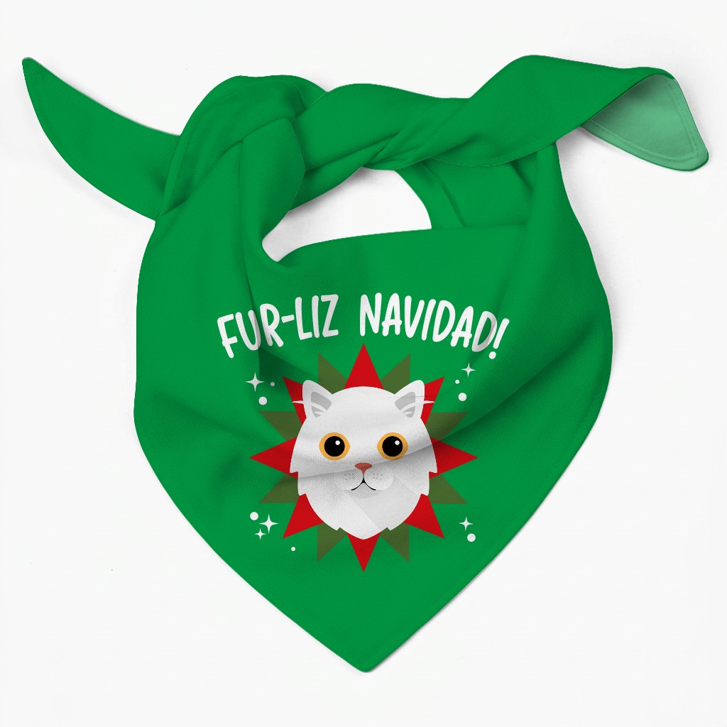Fur-Liz Navidad: Personalised {breedFullName} Bandana