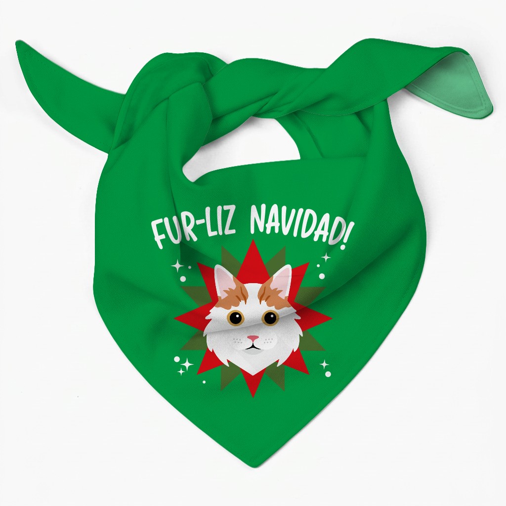 Fur-Liz Navidad: Personalised {breedFullName} Bandana