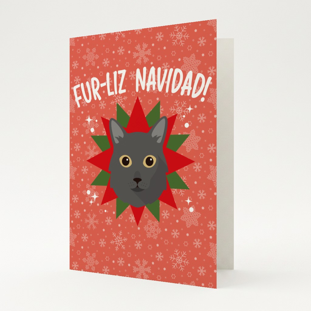 Fur-Liz Navidad: Personalised {breedFullName} Card