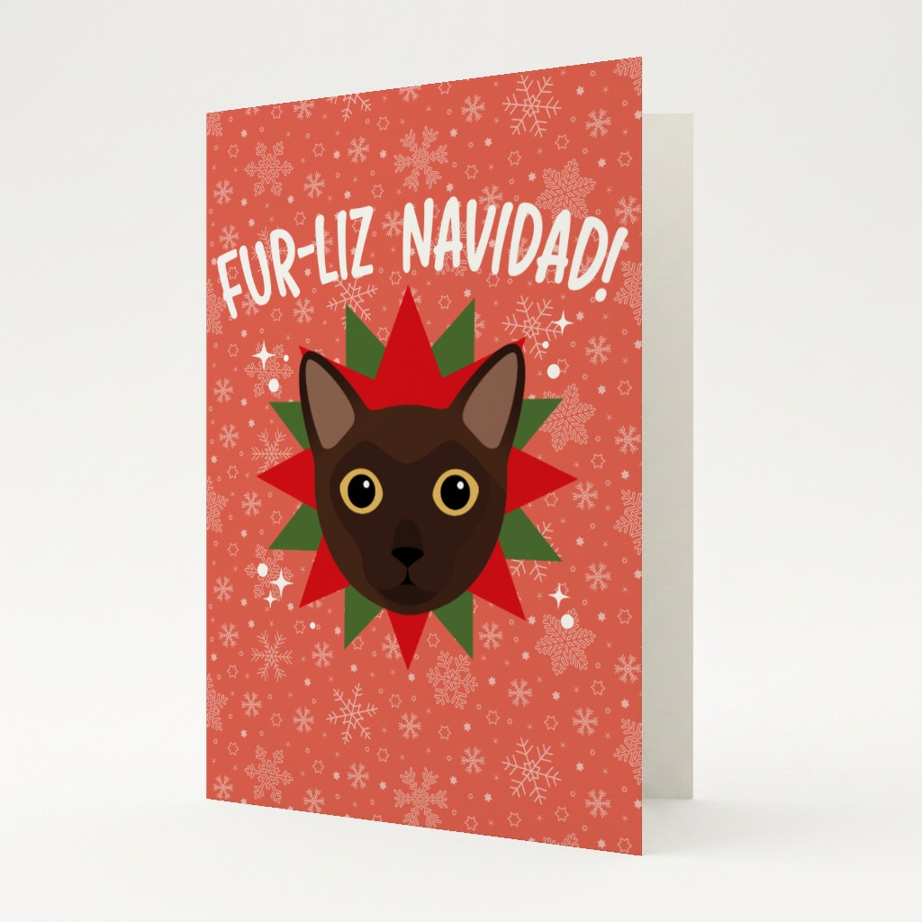 Fur-Liz Navidad: Personalised {breedFullName} Card