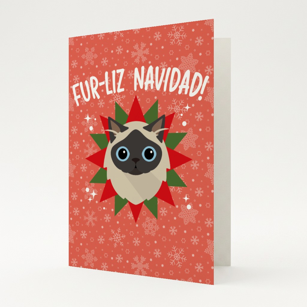 Fur-Liz Navidad: Personalized {breedFullName} Card