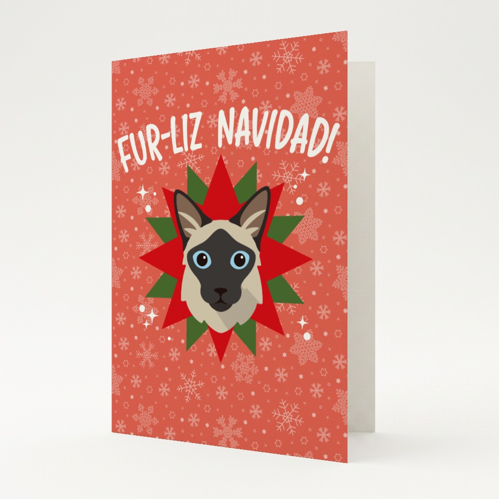 Fur-Liz Navidad: Personalised {breedFullName} Card