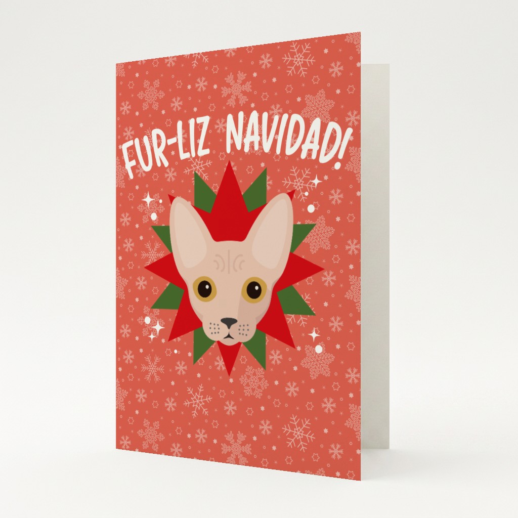 Fur-Liz Navidad: Personalized {breedFullName} Card