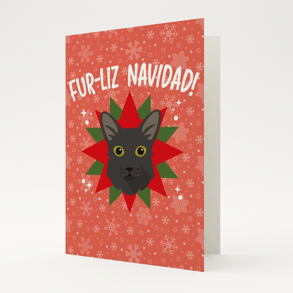 Fur-Liz Navidad: Personalized {breedFullName} Card