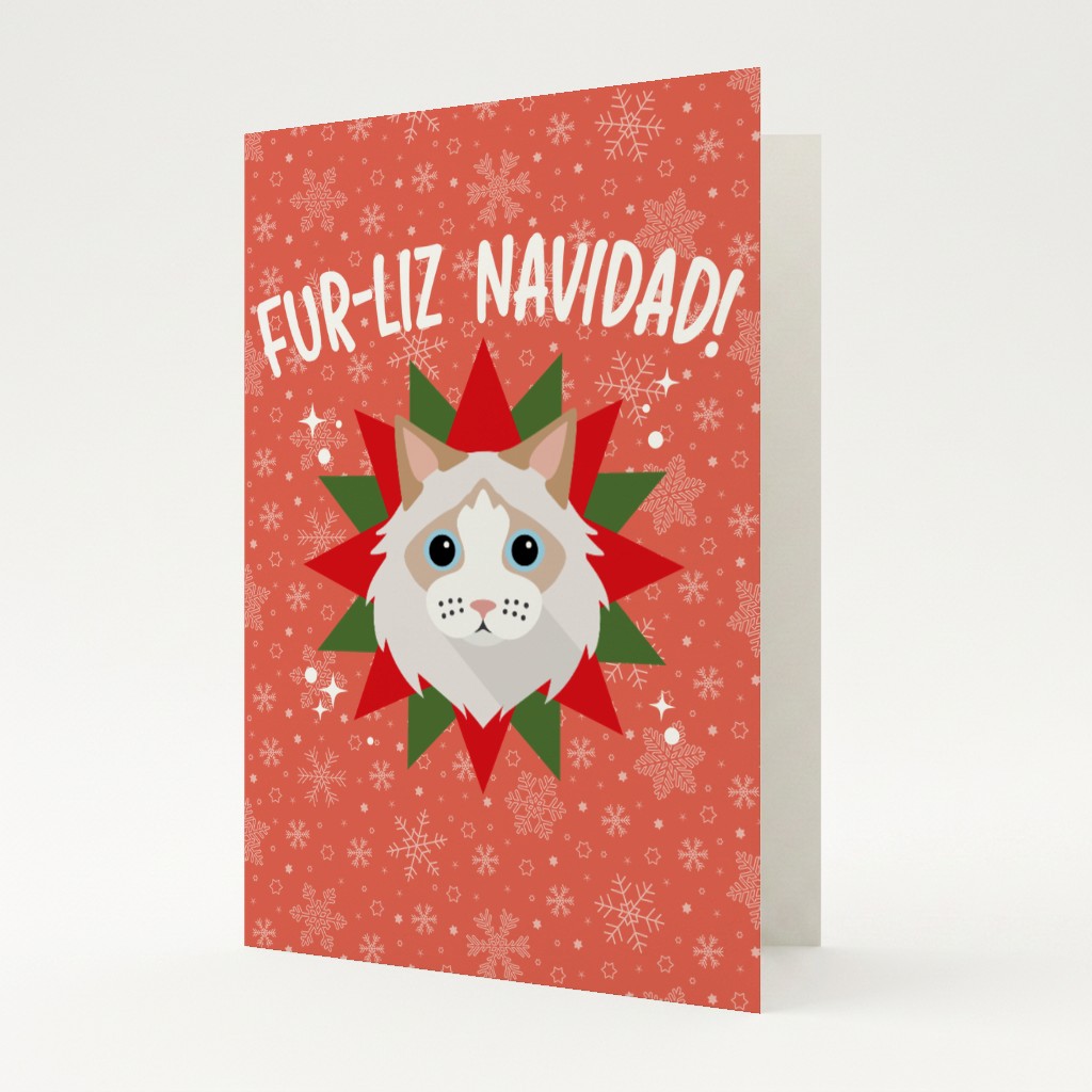 Fur-Liz Navidad: Personalised {breedFullName} Card