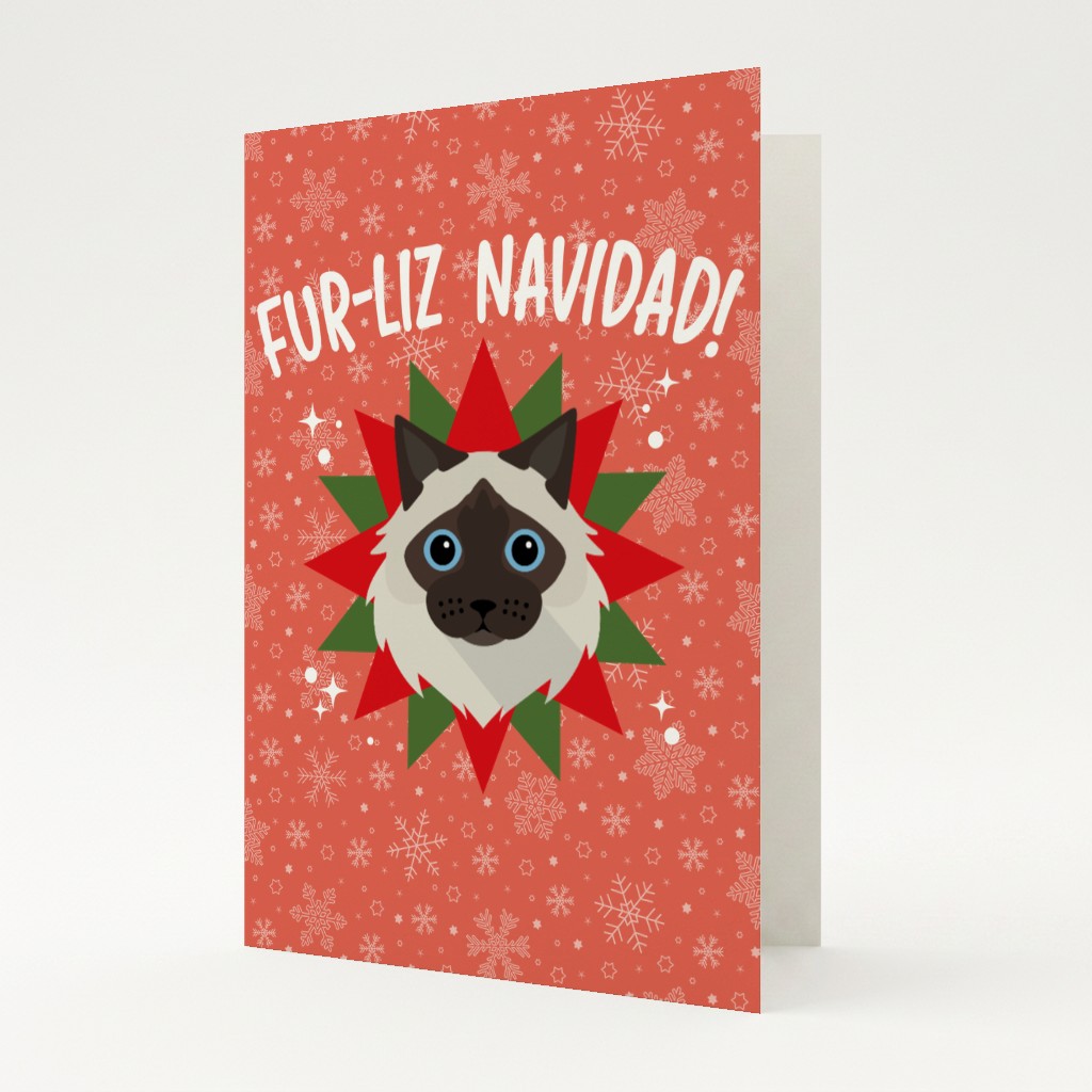 Fur-Liz Navidad: Personalised {breedFullName} Card