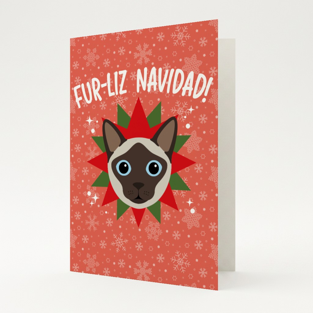 Fur-Liz Navidad: Personalised {breedFullName} Card