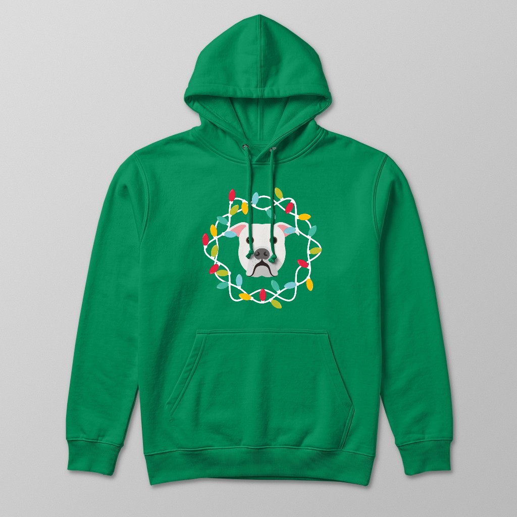 Christmas Lights: Personalized {breedFullName} Hoodie