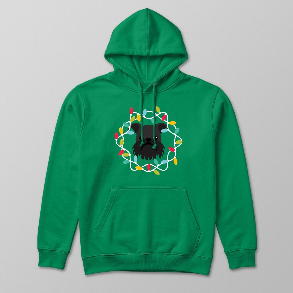 Christmas Lights: Personalised {breedFullName} Hoodie