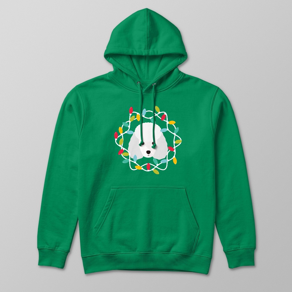Christmas Lights: Personalized {breedFullName} Hoodie