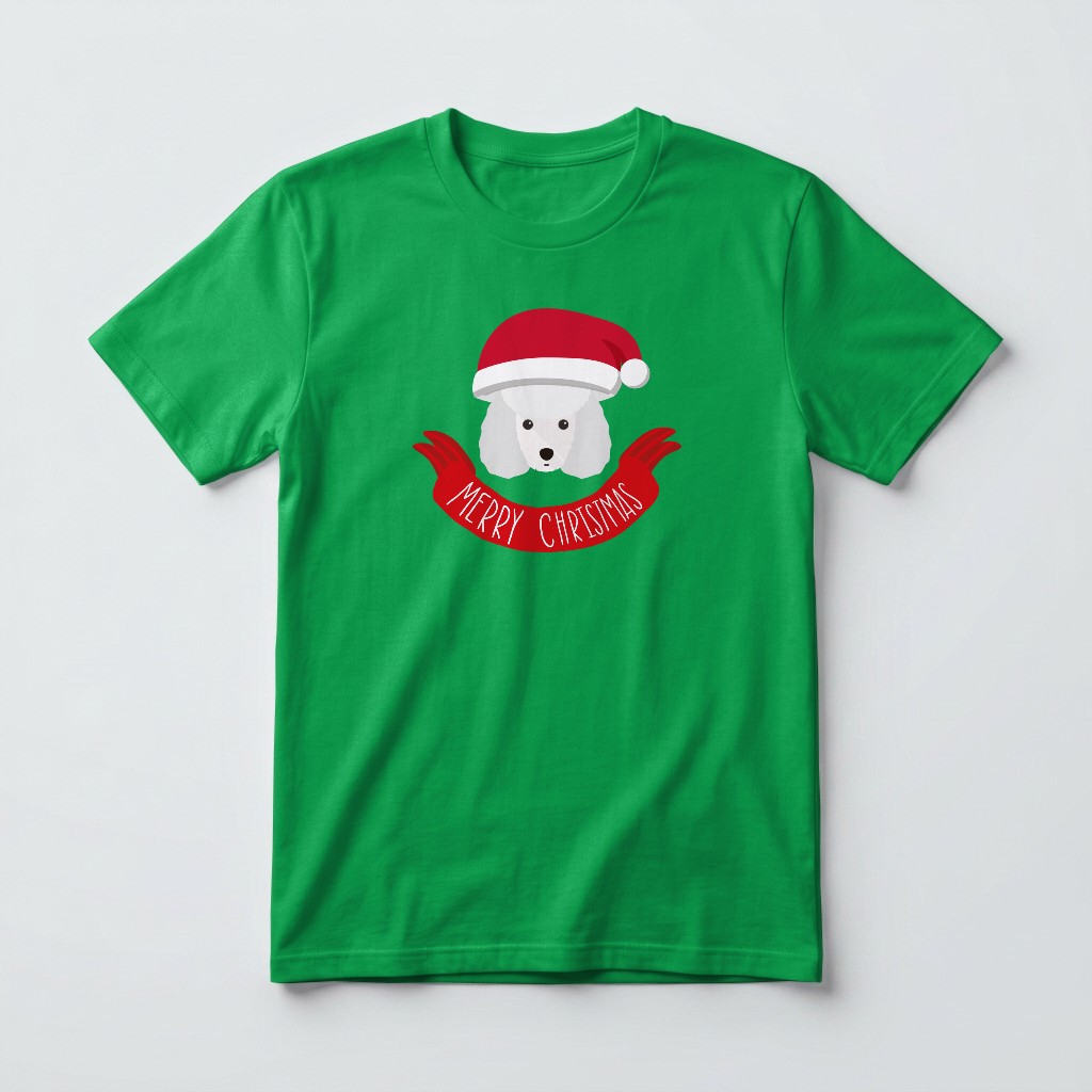 Merry Christmas Banner: Personalized {breedFullName} T-Shirt