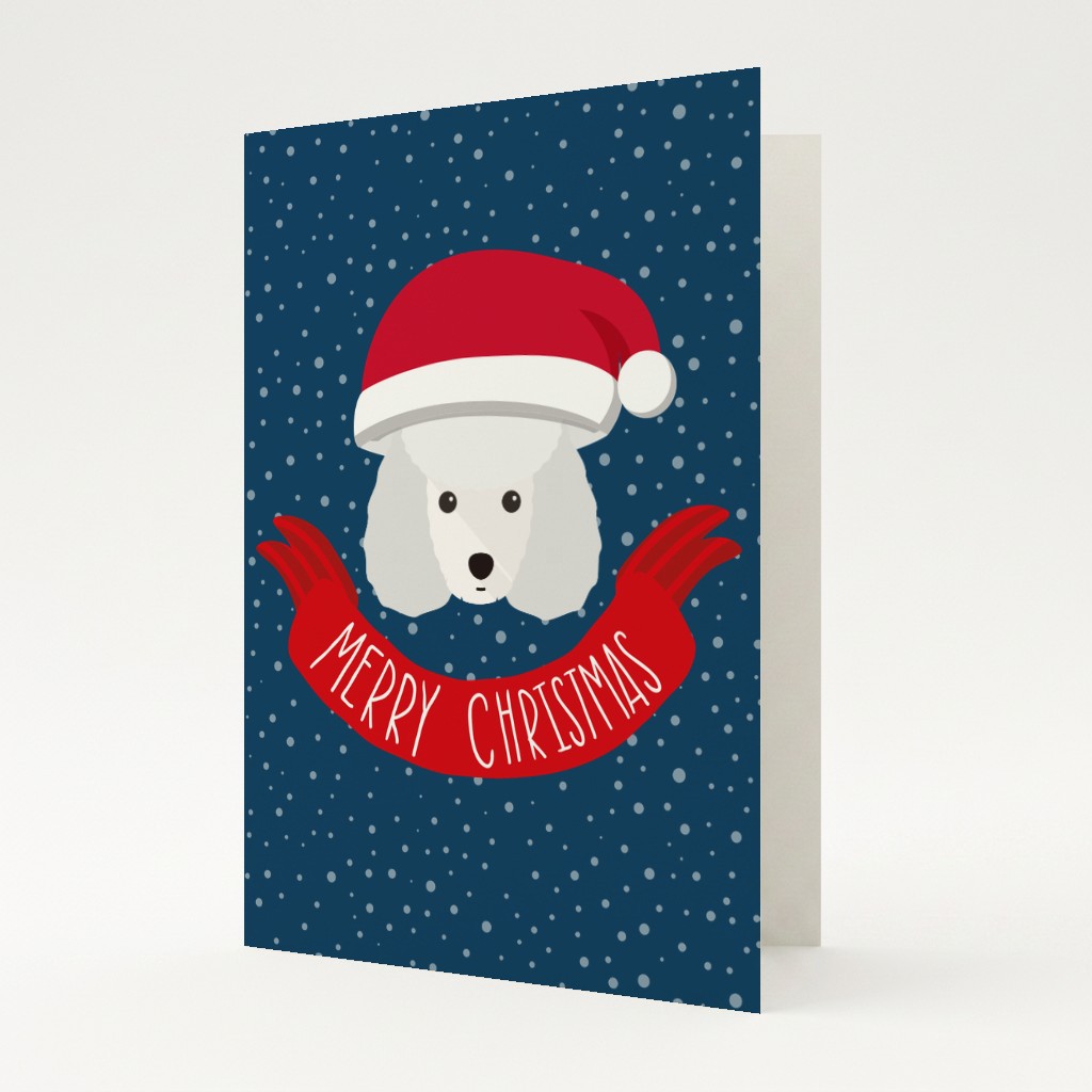Merry Christmas Banner: Personalized {breedFullName} Card