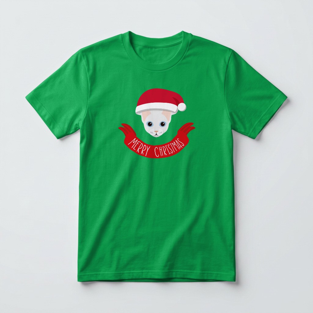 Merry Christmas Banner: Personalised {breedFullName} T-Shirt