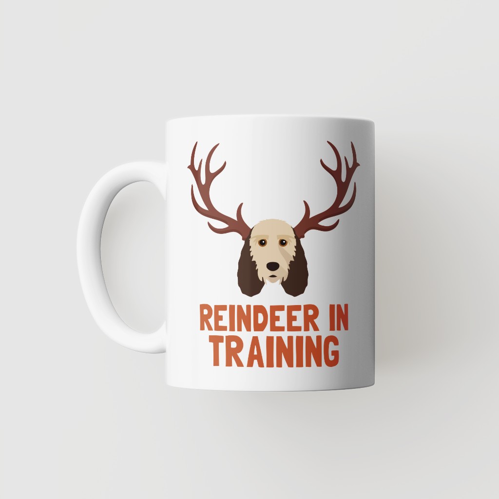 Reindeer In Training: Personalised {breedFullName} Mug