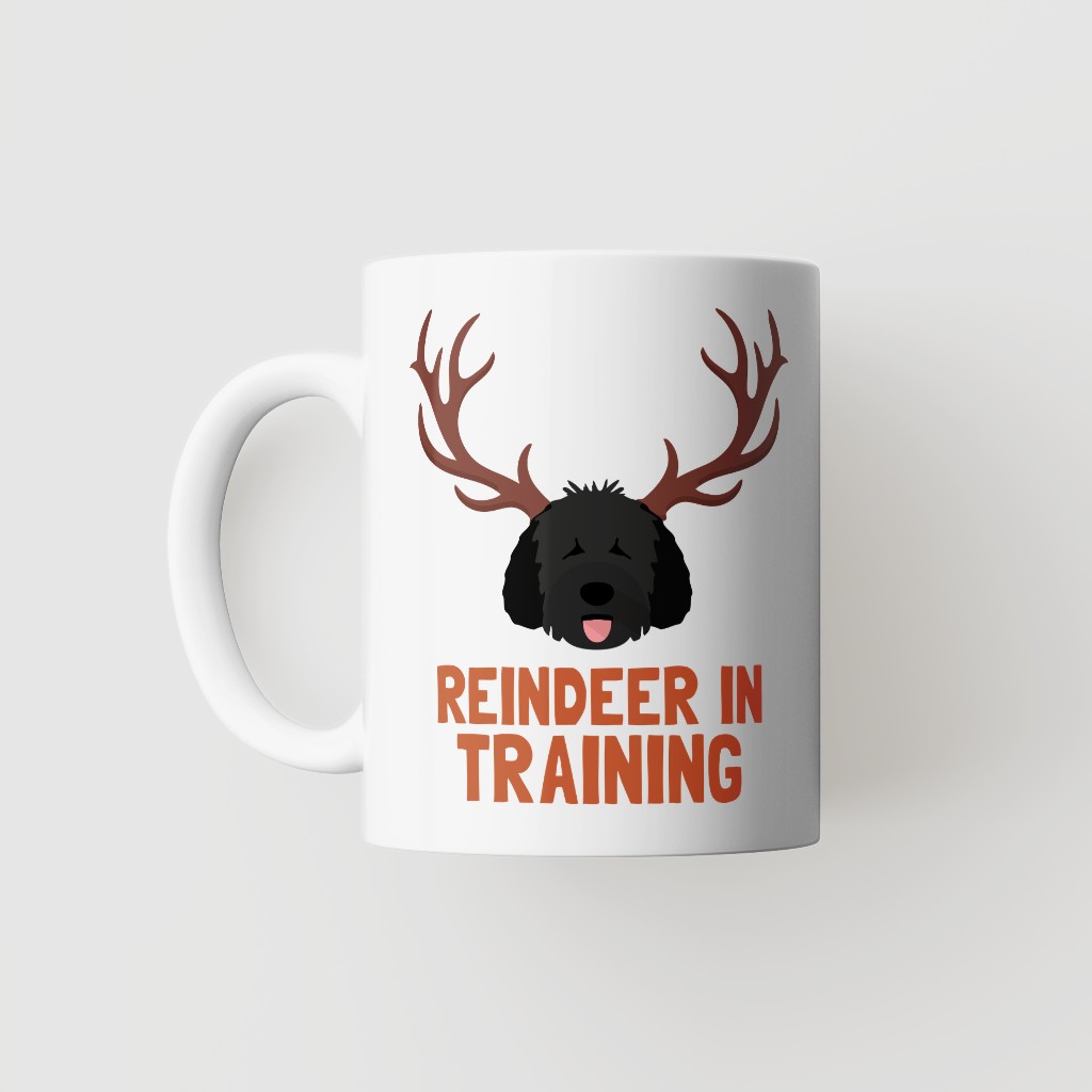 Reindeer In Training: Personalised {breedFullName} Mug