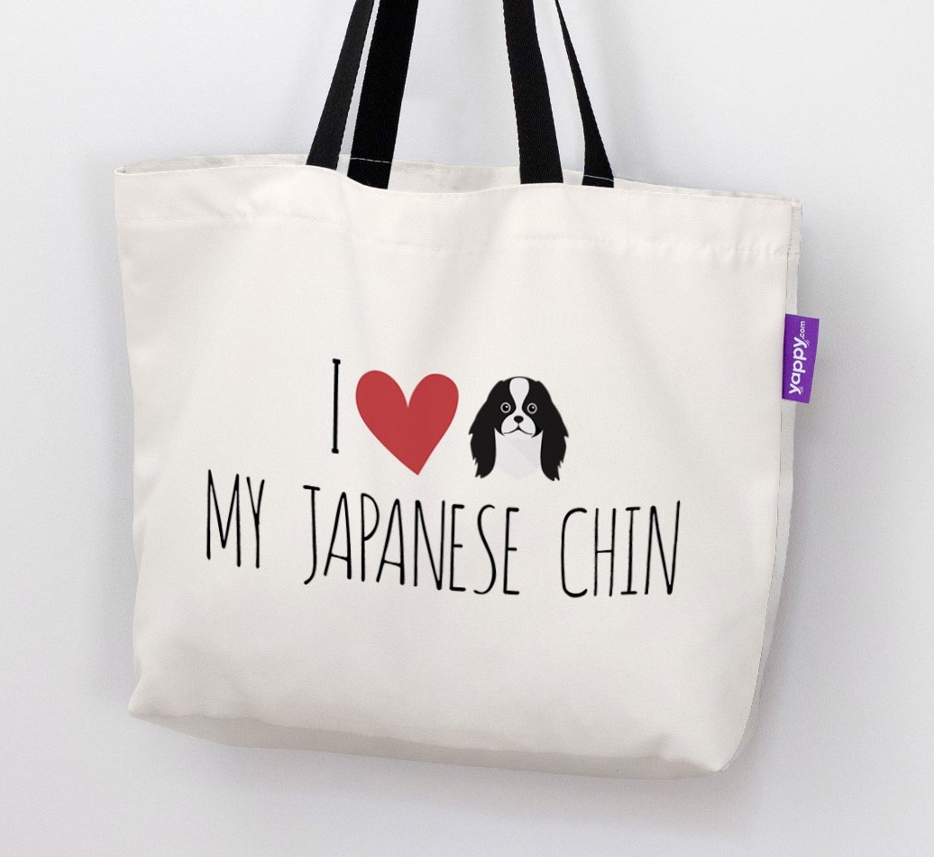 'I love my {breedCommonName}' Canvas Bag