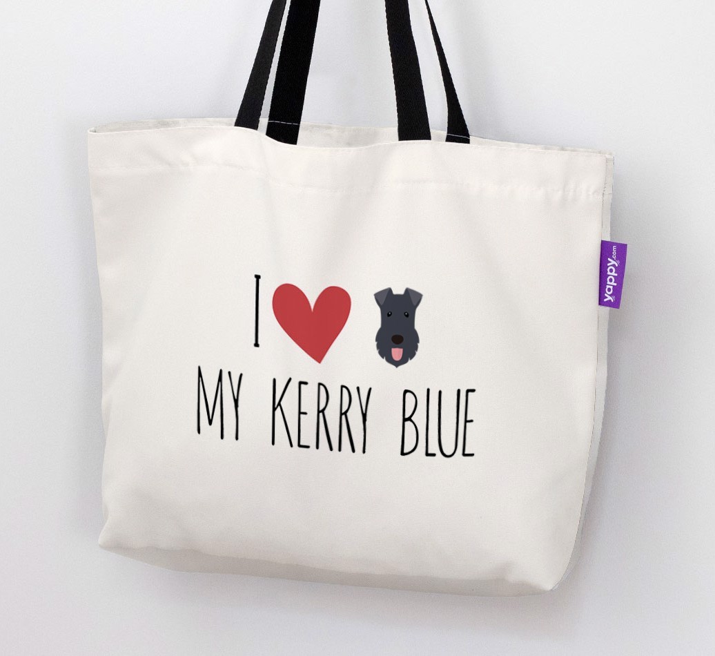 'I love my {breedCommonName}' Canvas Bag