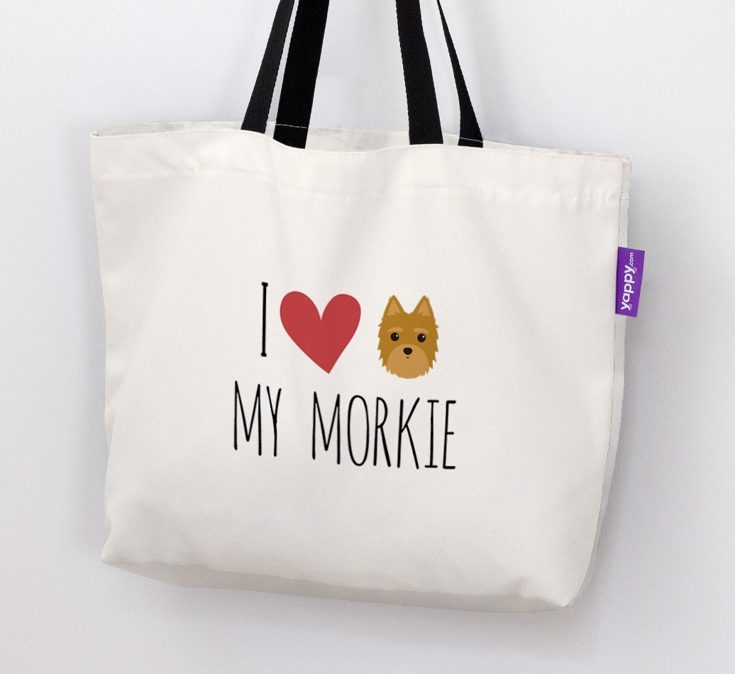 'I love my {breedCommonName}' Canvas Bag