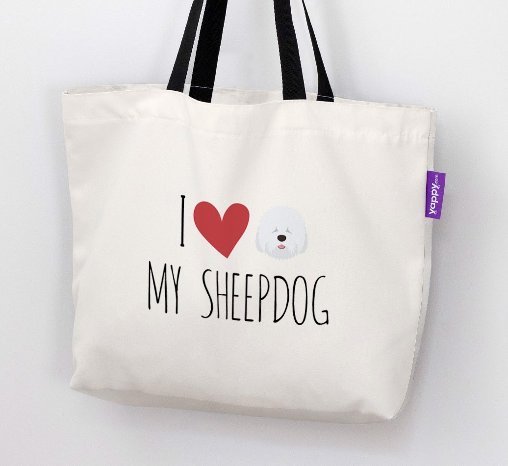 'I love my {breedCommonName}' Canvas Bag