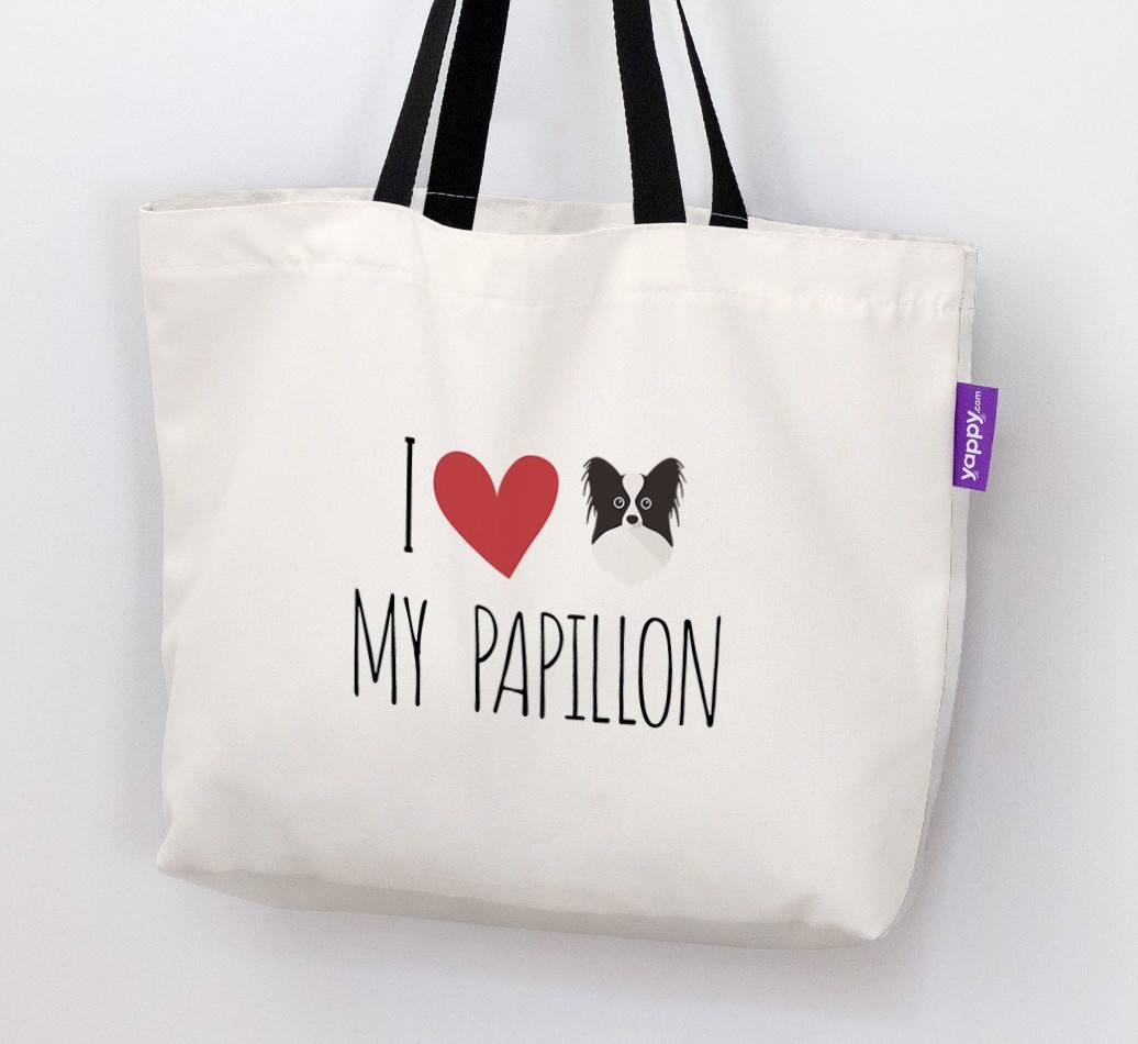 'I love my {breedCommonName}' Canvas Bag