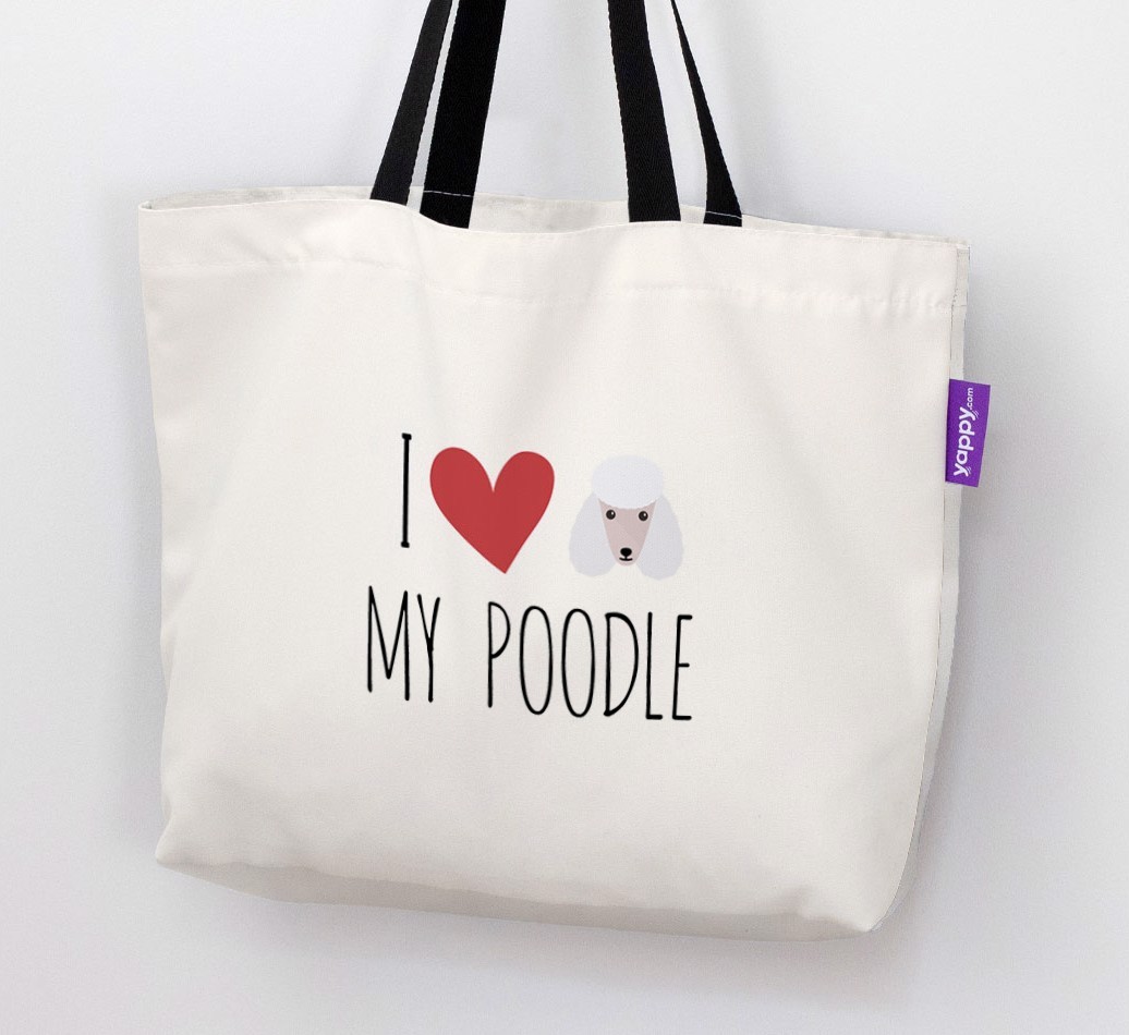 'I love my {breedCommonName}' Canvas Bag