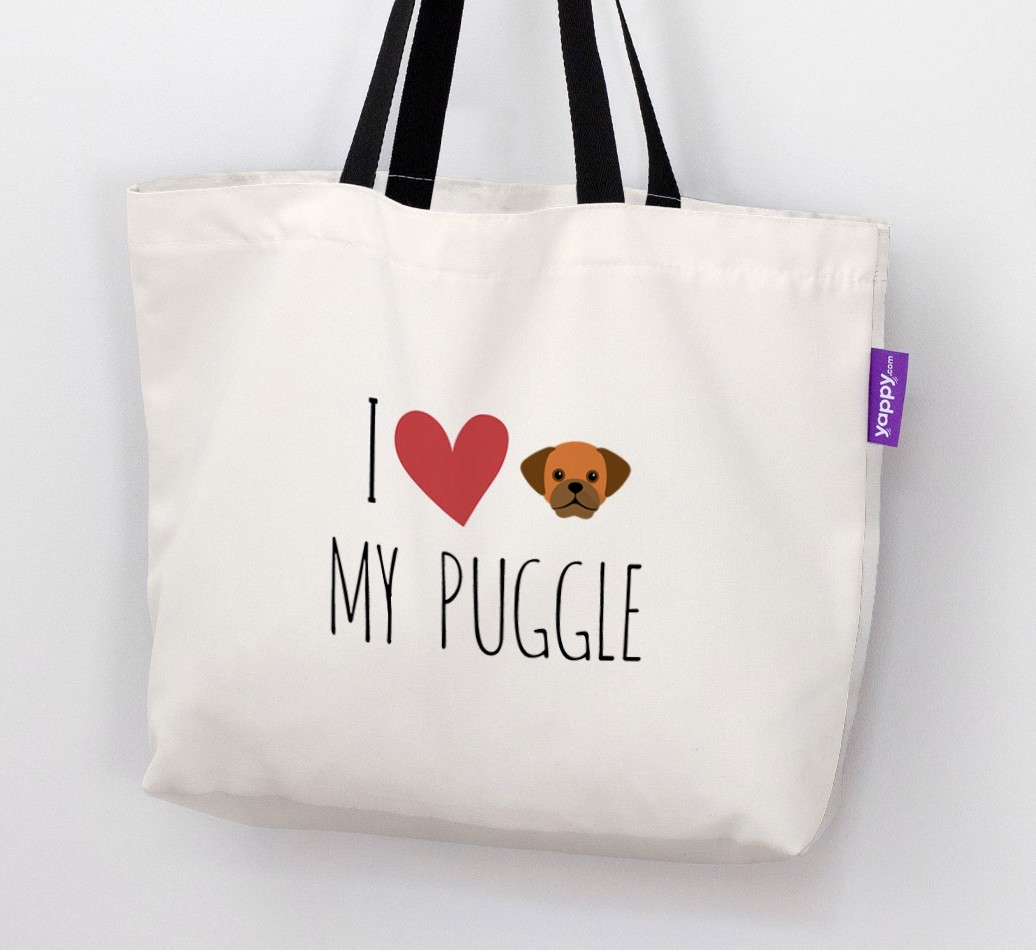 'I love my {breedCommonName}' Canvas Bag