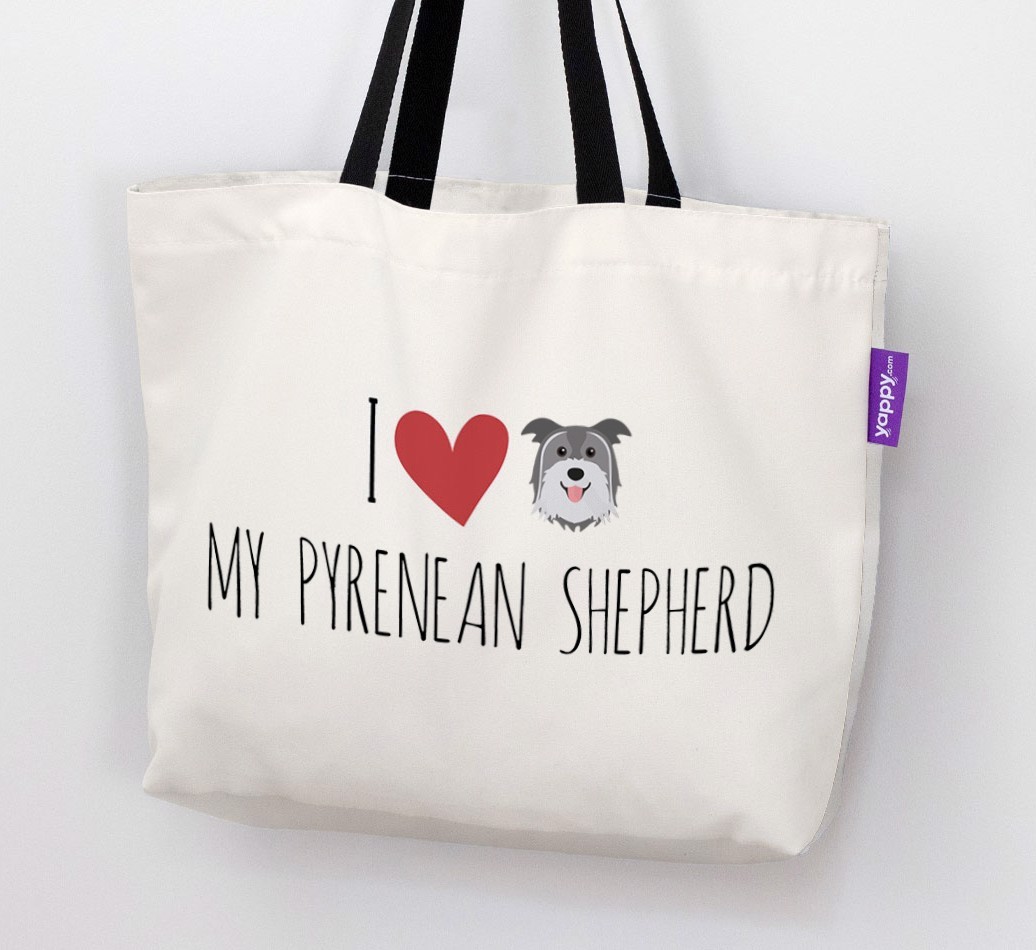 'I love my {breedCommonName}' Canvas Bag