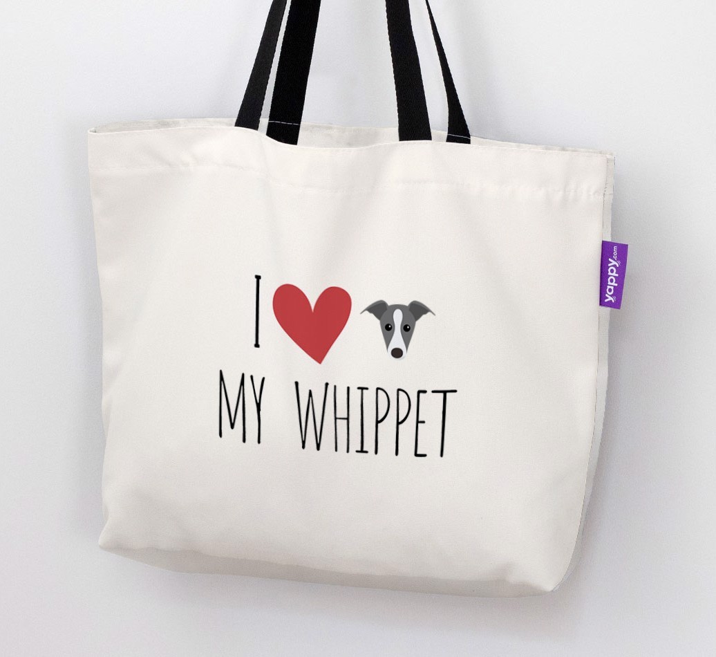 'I love my {breedCommonName}' Canvas Bag