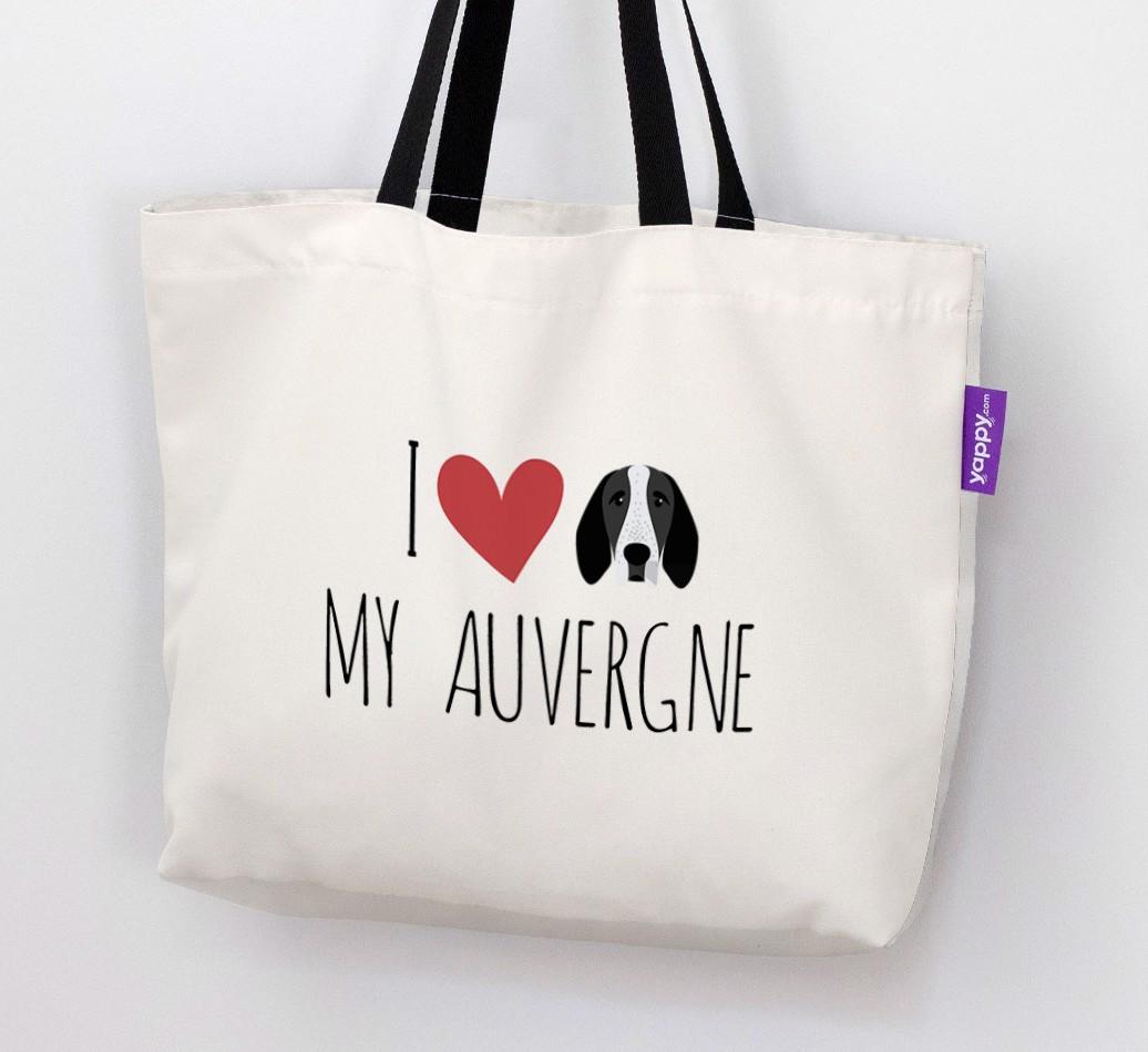 'I love my {breedCommonName}' Canvas Bag