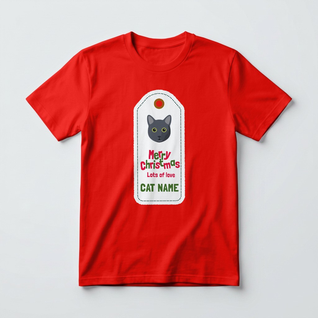 Christmas Tag: Personalized {breedFullName} T-Shirt