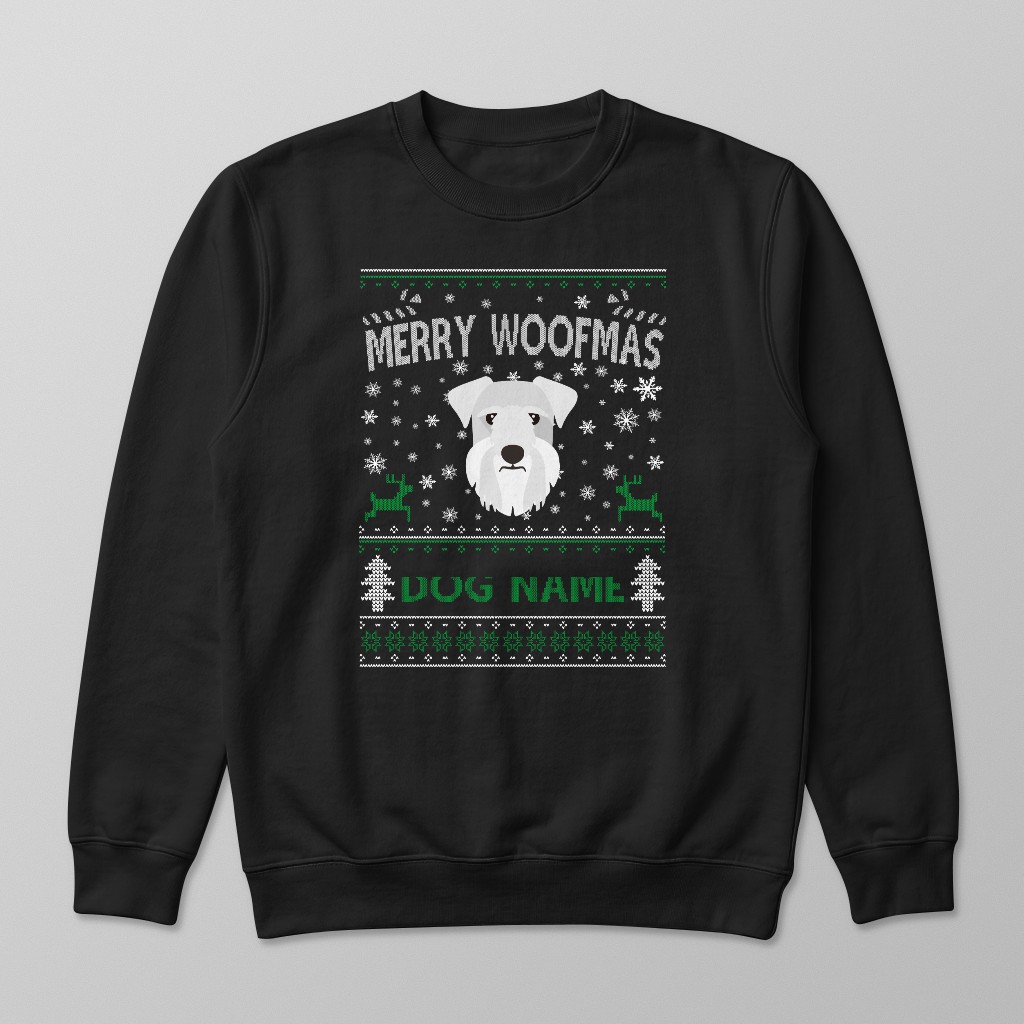 Merry Woofmas: Personalised {breedFullName} Sweatshirt