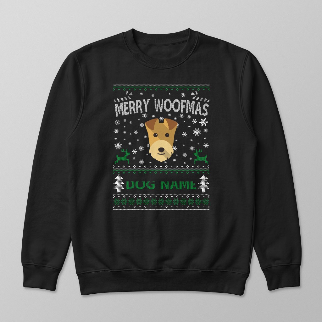 Merry Woofmas: Personalised {breedFullName} Sweatshirt