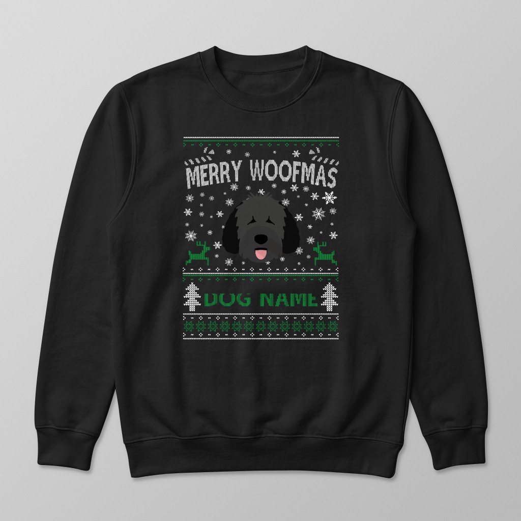 Merry Woofmas: Personalised {breedFullName} Sweatshirt