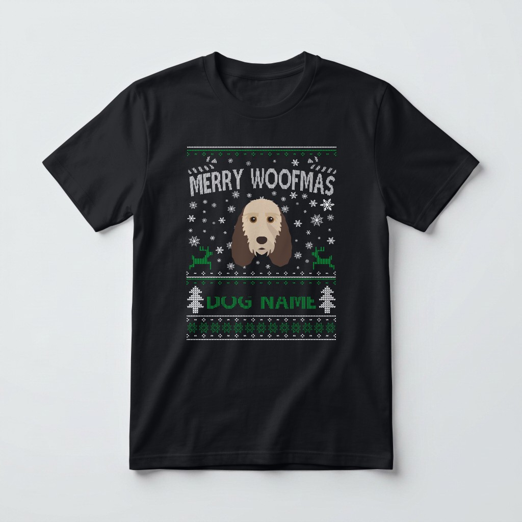 Merry Woofmas: Personalised {breedFullName} T-Shirt