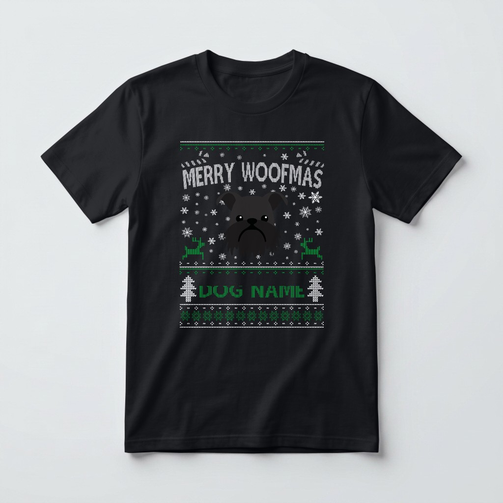 Merry Woofmas: Personalised {breedFullName} T-Shirt