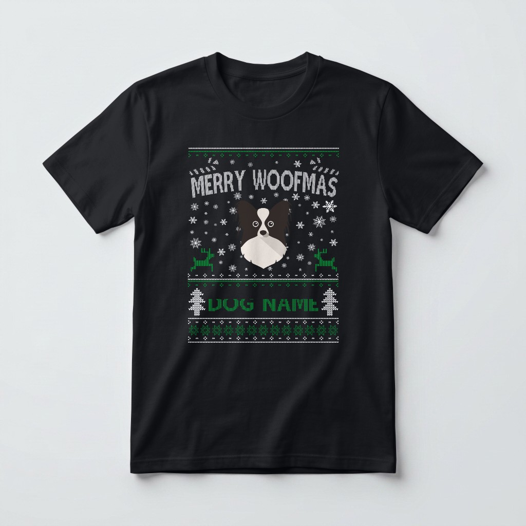 Merry Woofmas: Personalised {breedFullName} T-Shirt