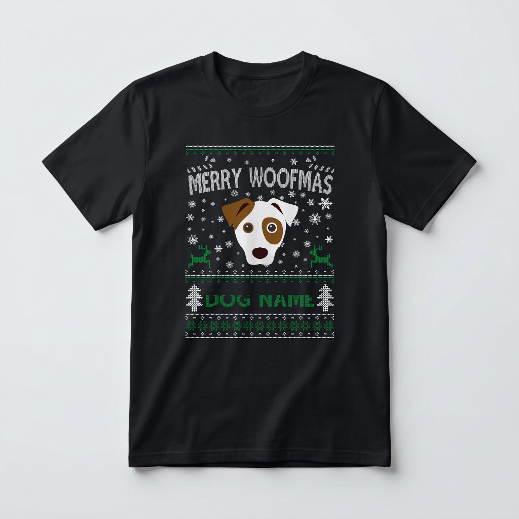 Merry Woofmas: Personalised {breedFullName} T-Shirt