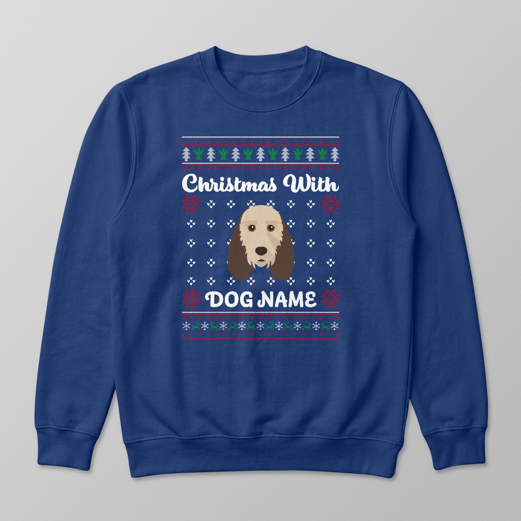 Christmas Knit: Personalised {breedFullName} Sweatshirt