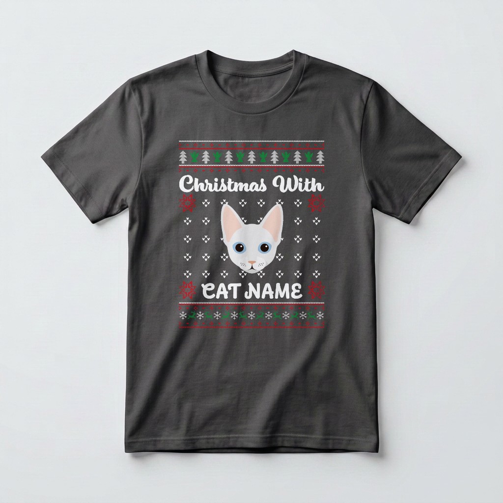 Christmas Knit: Personalised {breedFullName} T-Shirt