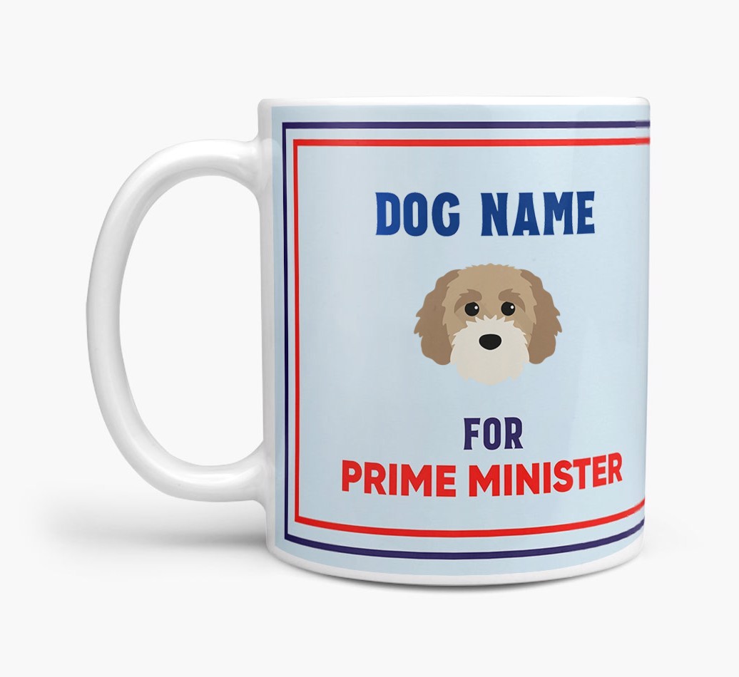 Personalised 'Prime Minister' Mug for your {breedFullName}