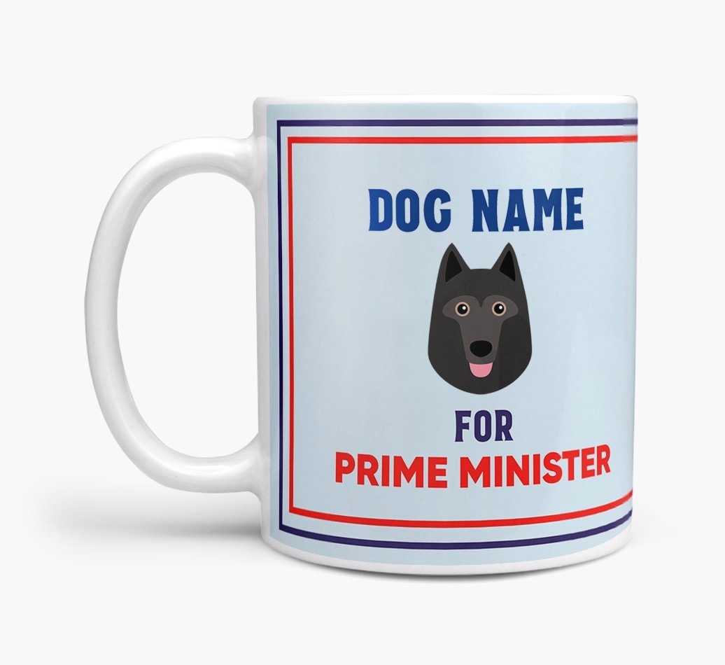 Personalised 'Prime Minister' Mug for your {breedFullName}