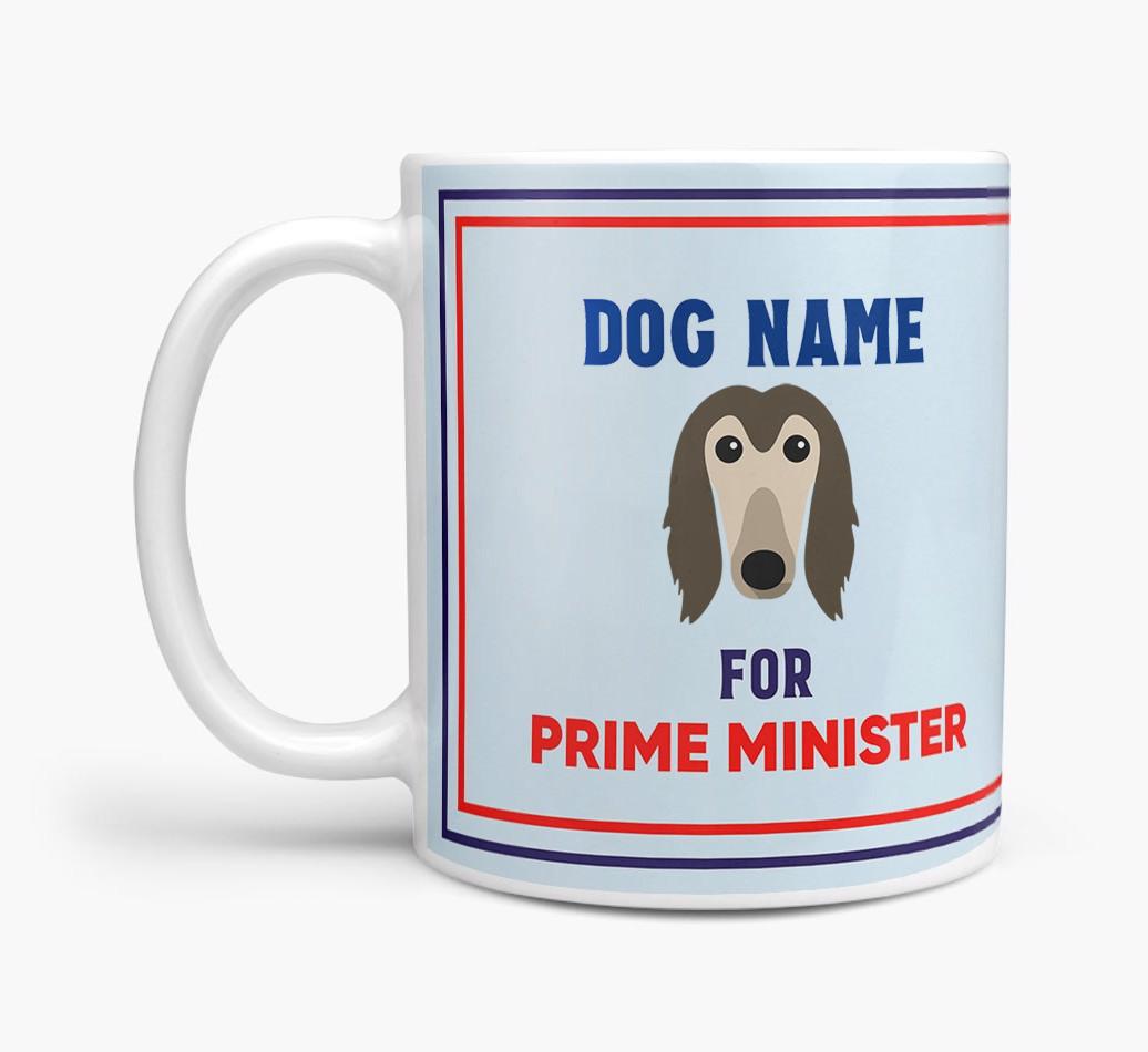 Personalised 'Prime Minister' Mug for your {breedFullName}