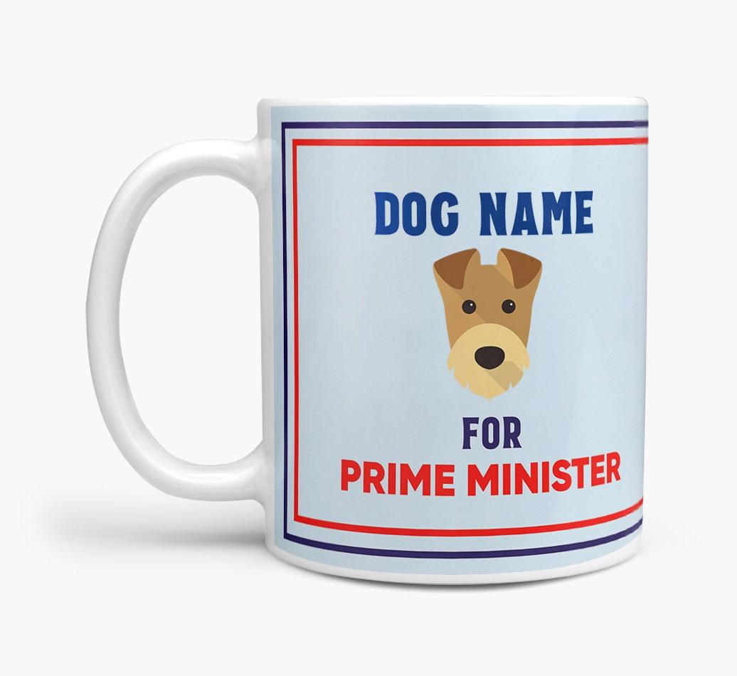 Personalised 'Prime Minister' Mug for your {breedFullName}