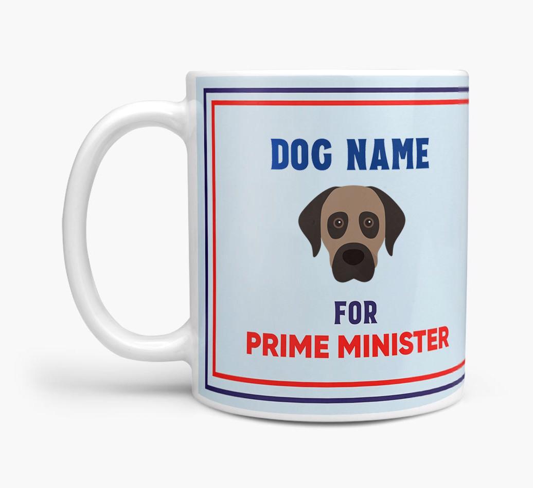 Personalised 'Prime Minister' Mug for your {breedFullName}