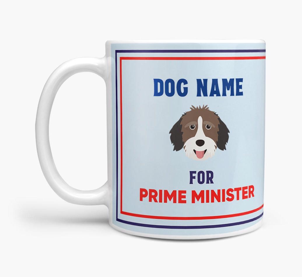 Personalised 'Prime Minister' Mug for your {breedFullName}
