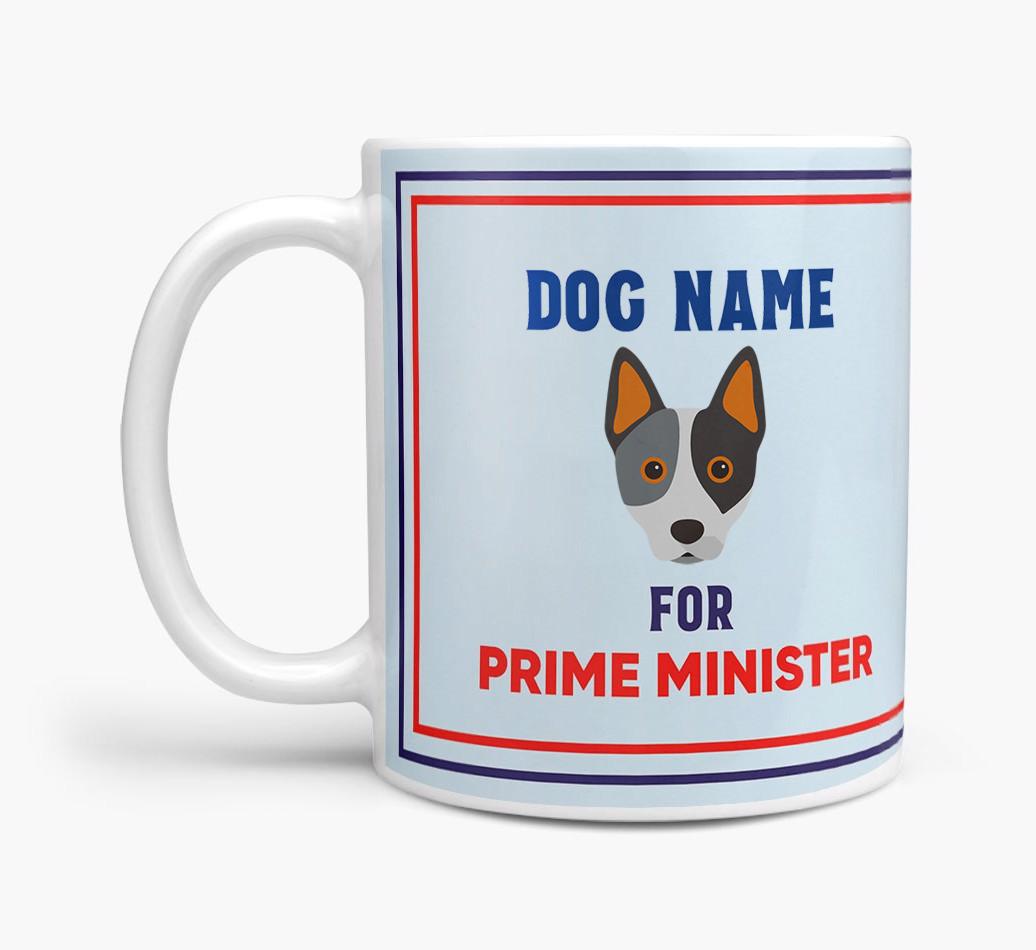 Personalised 'Prime Minister' Mug for your {breedFullName}