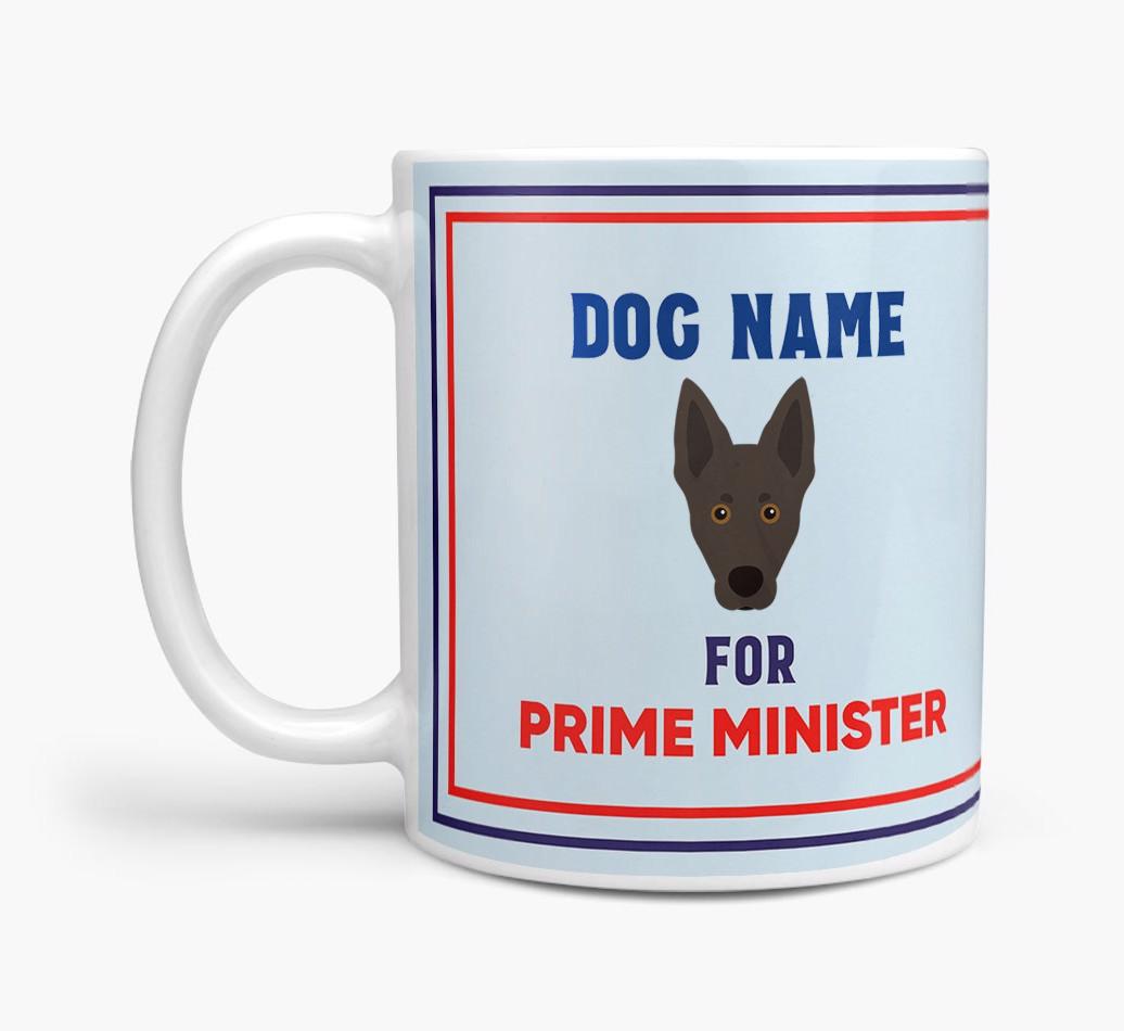 Personalised 'Prime Minister' Mug for your {breedFullName}