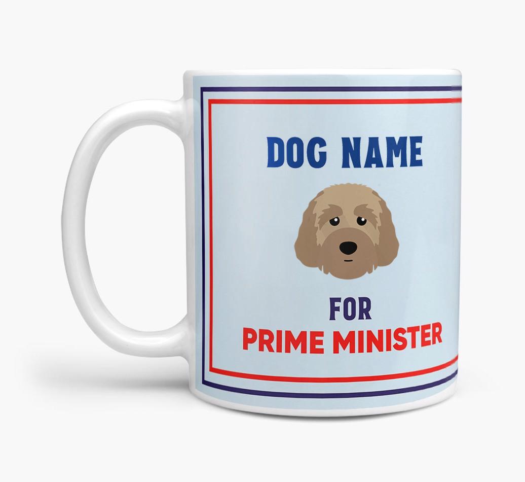 Personalised 'Prime Minister' Mug for your {breedFullName}