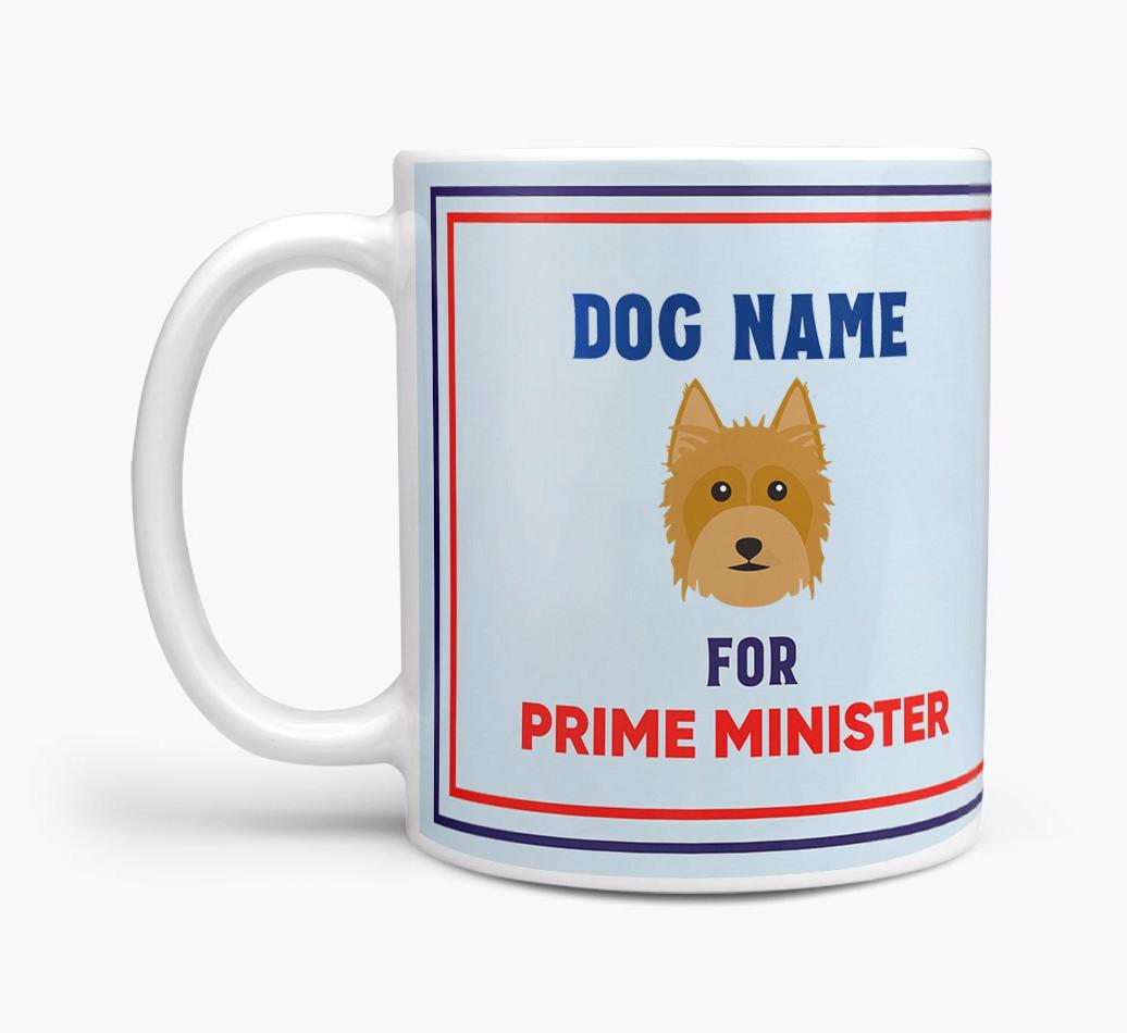 Personalised 'Prime Minister' Mug for your {breedFullName}