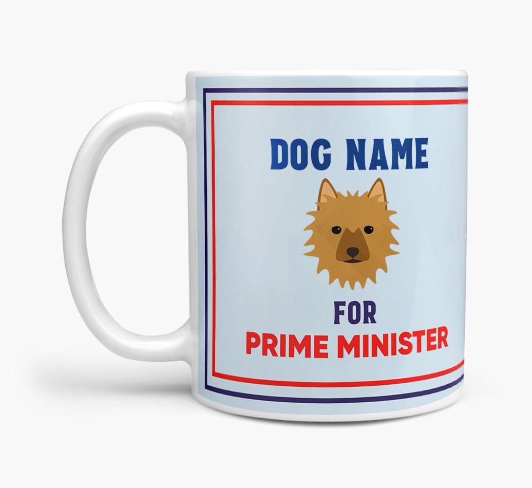 Personalised 'Prime Minister' Mug for your {breedFullName}